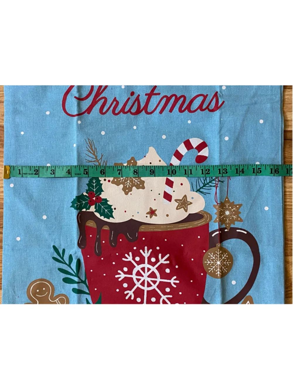 Holiday Decor Christmas Gift Bag / Coffee Mug NWOT